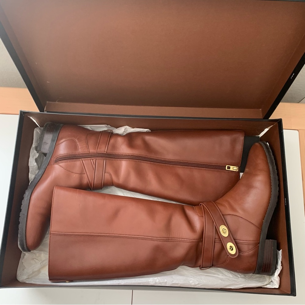 Coach riding boots